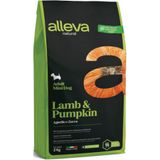 ALLEVA Natural Kuzu & Balkabağı Düşük Tahıllı Mini Yetişkin Köpek Maması 2 Kg