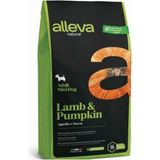 Alleva Natural Kuzulu & Balkabağı Düşük Tahıllı Küçük Irk Yetişkin Köpek Maması 12 Kg