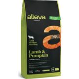 Alleva Natural Kuzulu & Balkabağı Düşük Tahıllı Orta-Büyük Irk Yetişkin Köpek Maması 12 Kg