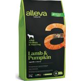 Alleva Natural Kuzulu & Balkabağı Düşük Tahıllı Orta-Büyük Irk Yetişkin Köpek Maması 2 Kg