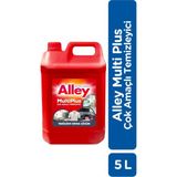 Alley Multiplus Çok Amaçlı Temizleyici 5 l – Üstün Formül, Geniş Yüzey Uyumlu, Ekonomik Boy