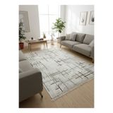 ALLGELSİN DİJİTAL BASKI YIKANABİLİR KAYMAZ TABAN HALI ALTI METREKARE SALON OTURMA ODASI HALISI 200x300cm 6m2