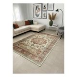 ALLGELSİN Hacm Kebir Siccade Gılaf Mikas Kebir Gılaf Gıta Büyük Beden Krem Halı Örtüsü 250x350 veya 300x400
