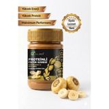 Allgreen Proteinli Fıstık Ezmesi (Muz) | Fıstık Proteini, Maca Kökü Tozu ile | 325 gr