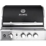Allgrill Built-In Serisi 3 + 1 Gazlı Barbekü (Siyah)
