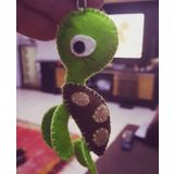 Allhandmadegifts KAPLUMBAĞA KEÇE ANAHTARLIK - EL YAPIMI