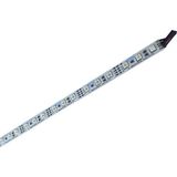 Allians 12V Bantlı Rgb LED Şerit 100CM Alüminyum Çubukli 72 Ledli Işık Bar - Altın - Turkuaz