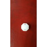 Allians 14 mm Beyaz Octagon Avize Taşı - 10 Adet, Şık ve Parlak Dekorasyon - Seçenek 1 - Ahşap - Beyaz