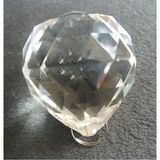 Allians 20 Adet 30 mm Kristal Avize Taşı, Şeffaf ve Parlak Dekorasyon Parçası - Seçenek 1 - Ahşap - Beyaz