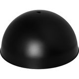 Allians 250 mm Yuvarlak Yarım Küre Abajur Şapkası, Şık ve Modern Tasarım - Seçenek 1 - Ahşap