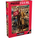 Allians 260 Parça Atatürk Temalı Yapboz Puzzle, Eğlenceli ve Öğretici Hobi Seti - Seçenek 1