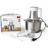 Allians 3000W 5l Blender Rondo Et Sebze Meyve Doğrayıcı Mutfak Robotu - Ahşap - Beyaz