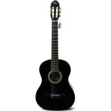 Allians 3/4 Klasik Gitar MG917-JR-BK Kılıf ve Yedek Tel Seti Hediye - Seçenek 1 - Ahşap