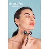 Allians 3D Masaj Aleti Güneş Enerjili, Selülit Önleyici ve Sıkılaştırıcı - Cappuccino