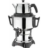 Allians 4.5l Elektrikli Çelik Semaver Çay Makinesi, Şık ve Kullanışlı