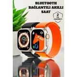 Allians 49MM Bluetooth Dokunmatik Akıllı Saat, Sağlık ve Spor Takip Özellikli - Seçenek 1 - Açık Bej