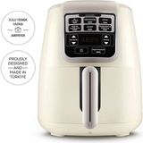 Allians Air Pro Cook Xl 2'li Konuşan Airfryer Fritöz, Bej, 4 Kişilik - Ahşap - Bej