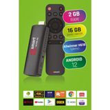 Allians Android 12 Mini Tv Box, 2gb Ram, 16GB Depolama, Medya Player - Altın
