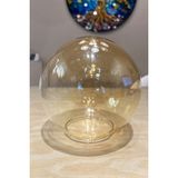 Allians Bal Sarı Cam Avize Küçük Boy 15CM Şık ve Modern Tasarım - Seçenek 1 - Altın