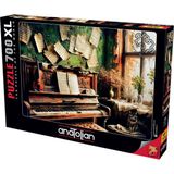 Allians Büyük Boy Parça Yapboz Puzzle, Antika Piyano Tasarımı, Eğlenceli Hobi - Seçenek 1