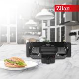 Allians Çift Taraflı Tost ve Sandviç Makinesi, 1600W, Yapışmaz Kaplama, Çıkarılabilir Plakalar - Ahşap