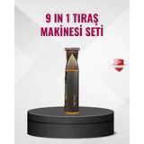 Allians Çoklu Bakım Tıraş Seti, Profesyonel Saç ve Sakal Kesim Araçları - Seçenek 1
