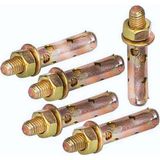 Allians Dayanıklı Çelik Dübel 8X55, 100'LÜ Paket, Güçlü ve Güvenilir Montaj - Açık Bej