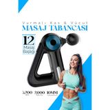 Allians Derin Doku Kas Masaj Tabancası Sporcular Için Perküsyon Terapi Aleti - Ahşap