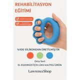Allians El Bilek ve Parmak Güçlendirme Silikon Egzersiz Aleti, Fitness ve Rehabilitasyon - Açık Bej