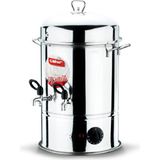 Allians Elektrikli Semaver Metal Musluk 160 Bardak, Pratik ve Şık Tasarım - Altın