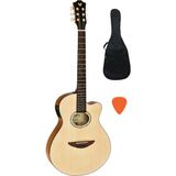 Allians Elektro Akustik Gitar, Profesyonel ve Yüksek Kalite Ses Deneyimi - Seçenek 1 - Altın