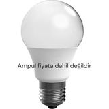 Allians Eskitme Ceviz Renkli Retro Tekli Ahşap Avize - Seçenek 1 - Ahşap - Ceviz