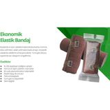 Allians Esnek Elastik Bandaj 10CM x 3,5m, Sağlıklı ve Güvenli Destek - Seçenek 1