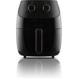 Allians Geniş Kapasiteli Siyah Airfryer, 3 Yıl Garantili, Sağlıklı Pişirme - Ahşap