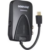 Allians Hd Uydu Alıcı Receiver Micro Hd-44/pvr, Yüksek Kaliteli Görüntü ve Ses - Ahşap