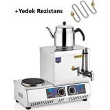 Allians K30 15 Model Elektrikli Çay Kazanı 13 Lt Yedek Rezistans ile - Altın