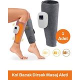 Allians Kablosuz Isıtmalı Bacak ve Kol Masaj Aleti, Yoğurma ve Sıkıştırma Modu - Cappuccino