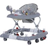 Allians Kiddy Gri Sallanmalı Bebek Yürüteci, Akrilik Malzeme ile Güvenli Kullanım ve Eğlenceli Özellikler - Ahşap - Beyaz