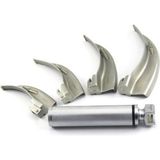 Allians Laringaskop Blade Set, 1-2-3-4-5 Numaralar, Sağlam ve Güvenilir Tasarım - Seçenek 1