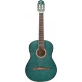 Allians Mavi Klasik Gitar, Yumuşak Ses ve Zarif Tasarım - Ahşap - Ceviz - Seçenek 1