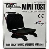 Allians Mini Tost Makinesi, Döküm Paslanmaz, Endüstriyel Ev Tipi