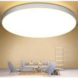 Allians Modern 24W 6500K LED Tavan Aydınlatması, Şık ve Ferah Ortamlar - Seçenek 1 - Ahşap - Beyaz