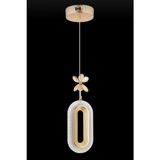 Allians Modern 3 Renk LED Akrilik Kristal Sarkıt Avize, Şık ve Işıl Işıl Tasarım - Seçenek 1 - Altın