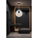 Allians Modern 3 Renk LED Tek Top Krom Tavana Asma Avize - Seçenek 1 - Altın - Gümüş - Bakır