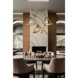 Allians Modern 3'lü Sıralı Avize, Beyaz, Salon, Oturma, Çocuk, Yatak Odası, Antre, Mutfak Için - Seçenek 1 - Ahşap - Beyaz