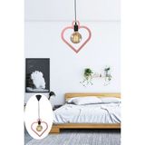Allians Modern Ahşap Sarkıt Avize, Bebek ve Çocuk Odası Tavan Lambası - Seçenek 1 - Ahşap - Bej