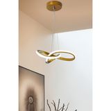 Allians Modern Eskitme Sarkıt LED Avize, Salon ve Mutfak Için Şık Aydınlatma - Seçenek 1 - Ahşap - Bej