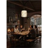 Allians Modern Krema Renkli Sarkıt Avize 23X27 Cm, Salon, Mutfak, Oturma Odası, Kafe - Seçenek 1 - Açık Bej