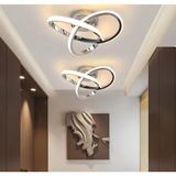 Allians Modern Krom Tavan LED Avize Seti, Salon ve Mutfak Için Şık Aydınlatma - Seçenek 1 - Ahşap - Bej