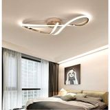 Allians Modern LED Avize Plafonyer, Tavan Salon ve Mutfak Için Şık Aydınlatma - Seçenek 1 - Altın